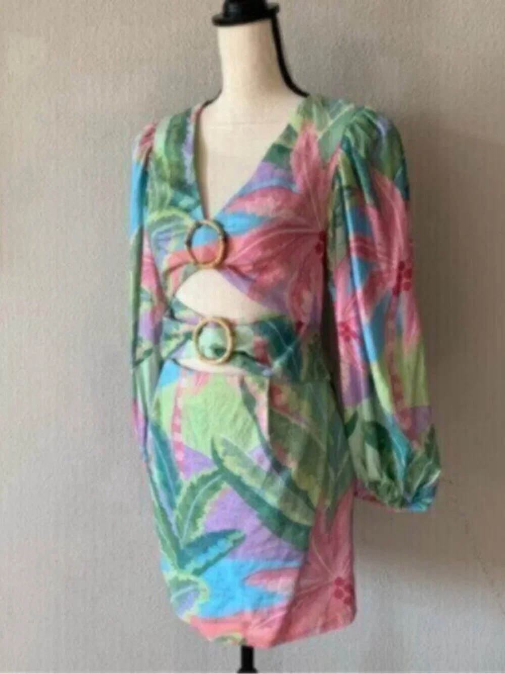 NWT Farm Rio Beach Vibe Mini Dress - Picture 6 of 12